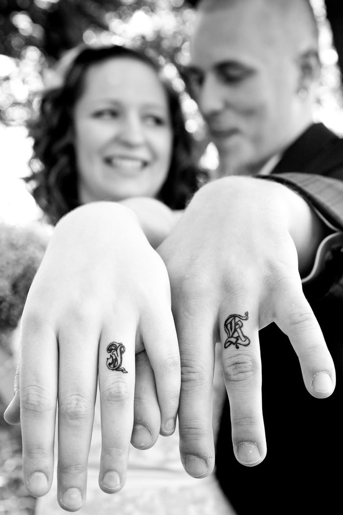 26 Beautiful Wedding Ring Tattoo Design