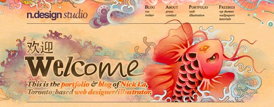 Colorful Webdesign