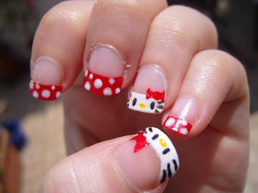 Cute Hello Kitty Nail Designs - wide 8