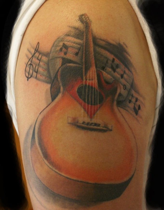 55+ Love For Music Tattoo Designs – EntertainmentMesh
