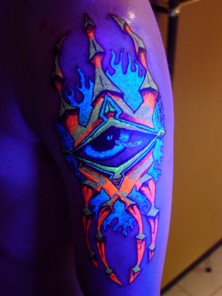 20 Impressive Blacklight UV  Tattoo  Designs 