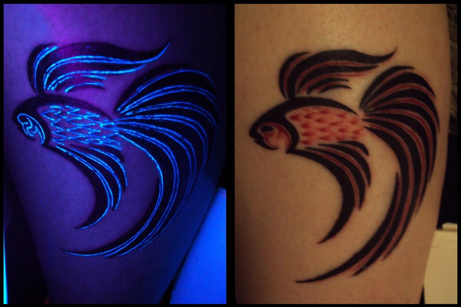20 Impressive Blacklight Uv Tattoo Designs Entertainmentmesh