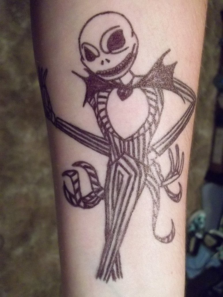 30+ Awesome Jack Skellington Tattoos | EntertainmentMesh