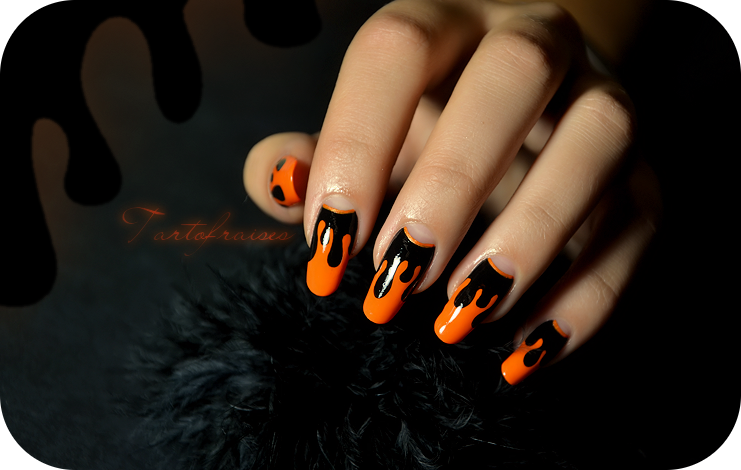 spooky nail art designs idea for halloween