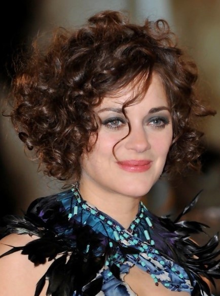 curly hairstyle for short hair 2015