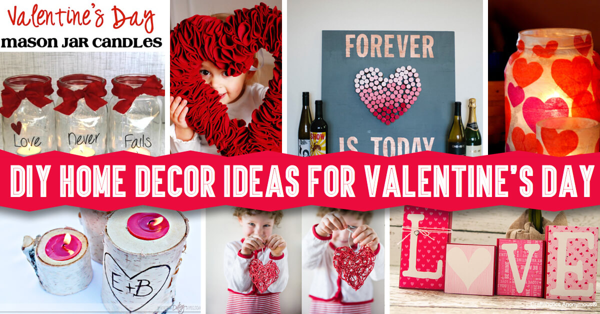 12 Best DIY Ideas For Decorating Home On Valentine’s Day