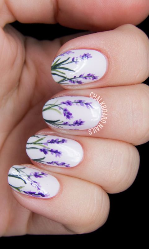 light blue nail designs 2017