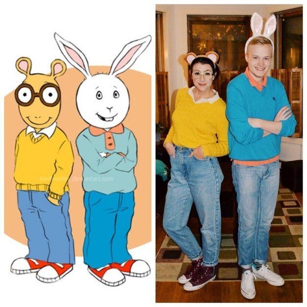 Clever couples Halloween Costume