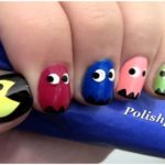 cool-Pac-man-nail-art