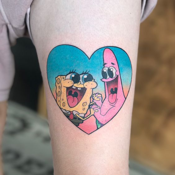 SpongeBob Tattoo EntertainmentMesh