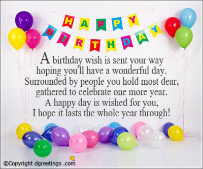 Happy Birthday Wishes SMS-Messages & Images – EntertainmentMesh