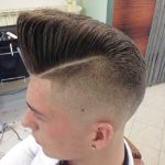 Slanting High Cliff Flat Top Haircut