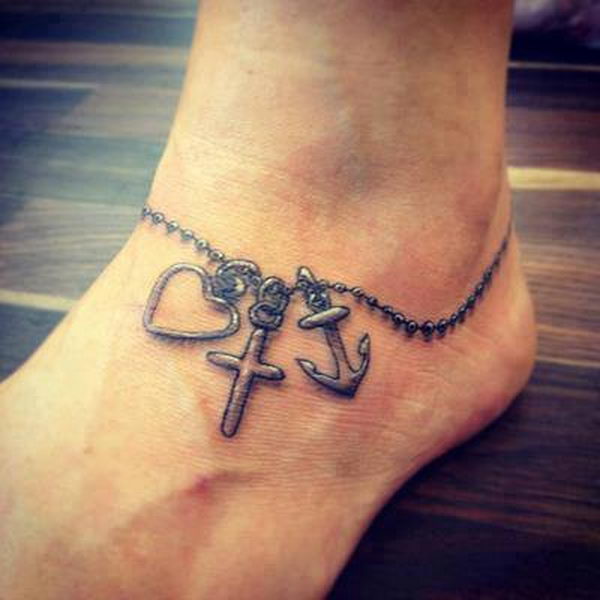 Faith Love Hope Tattoo Design