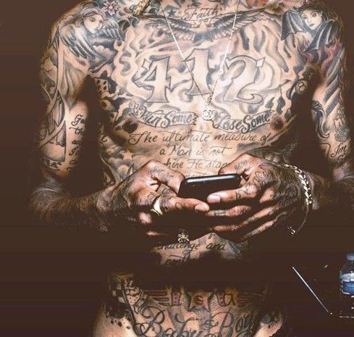 Wiz Khalifa tattoo designs