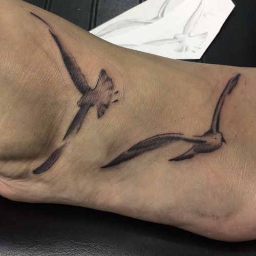 30 Cool Seagull Tattoo Designs for Men and Women – EntertainmentMesh