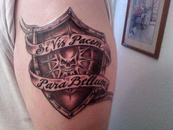 shield tattoo