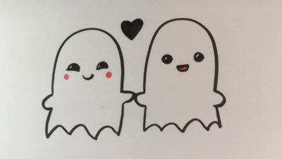 20 DIY Draw So Cute Halloween Things on Paper – EntertainmentMesh