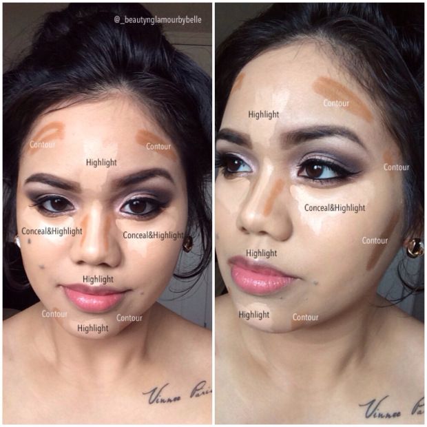 match right colors with skin tone for makeup