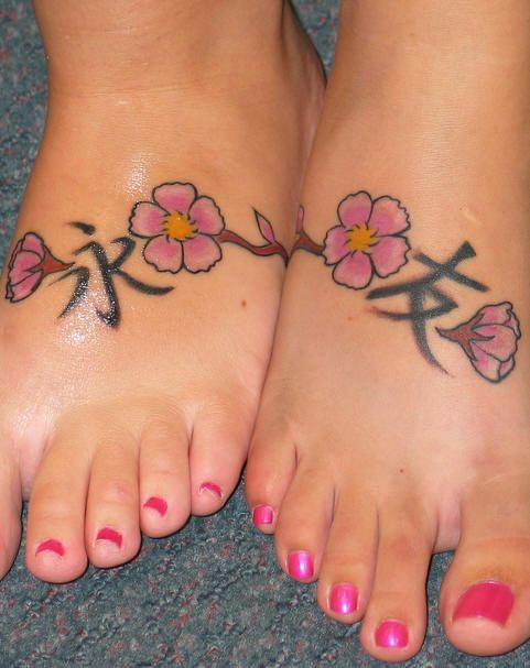 friendship symbol tattoos in Chinese