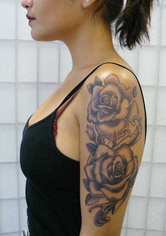 Quarter Sleeve Tattoo Female