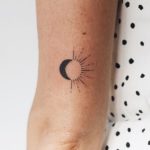 sun and moon tattoo designs