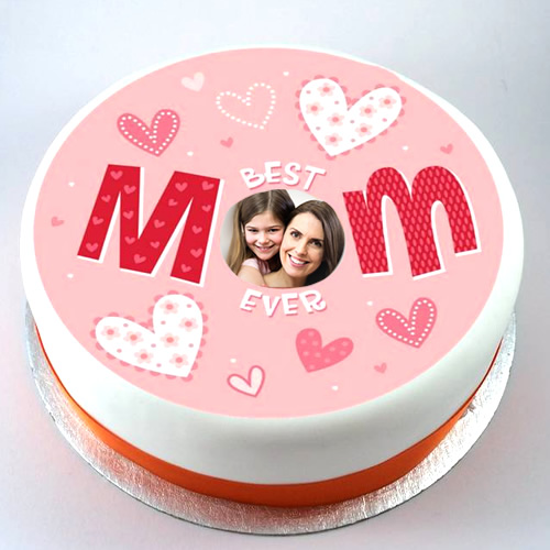 photo cake ideas for mom