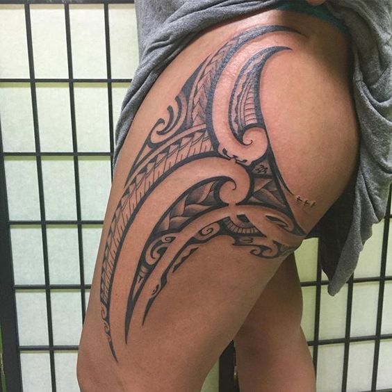 Female Leg Tattoos Designs