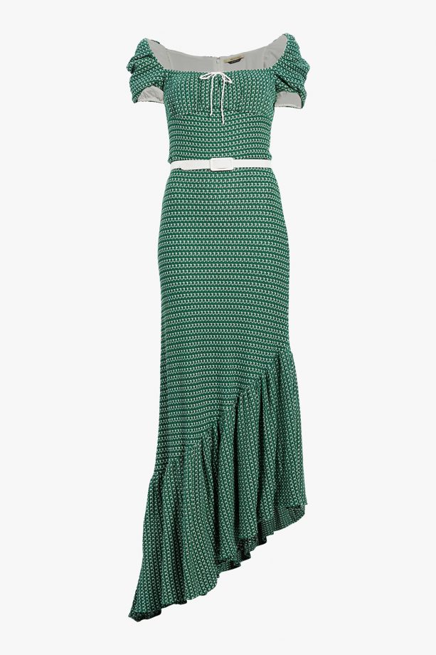 asymmetrical crochet dress ideas for wedding guest