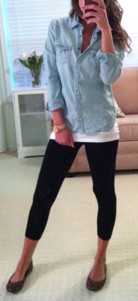 black leggings