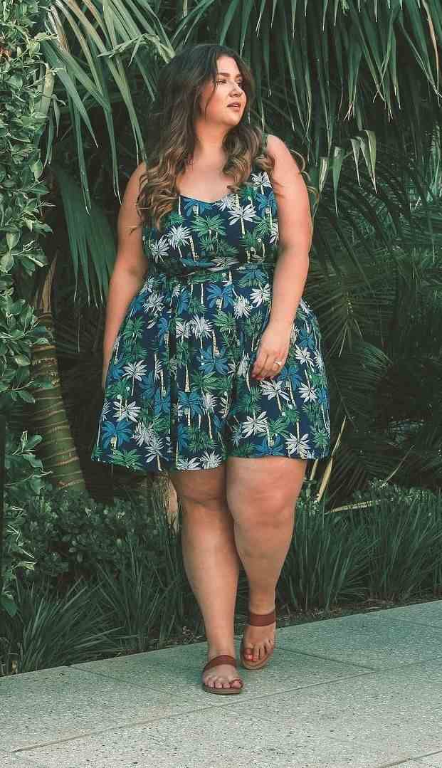 plus size women summer dress ideas