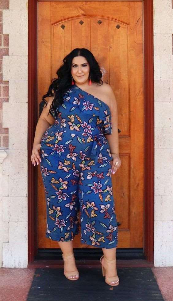 plus size women summer jumpsuits