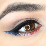 red white and blue makeup looks for 4th of july