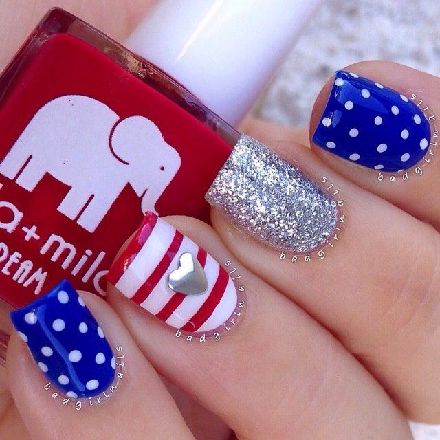4th of july nail art ideas