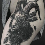 goat tattoo