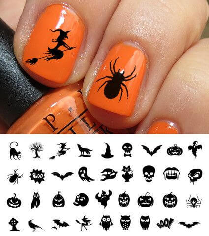 halloween nail art stickers