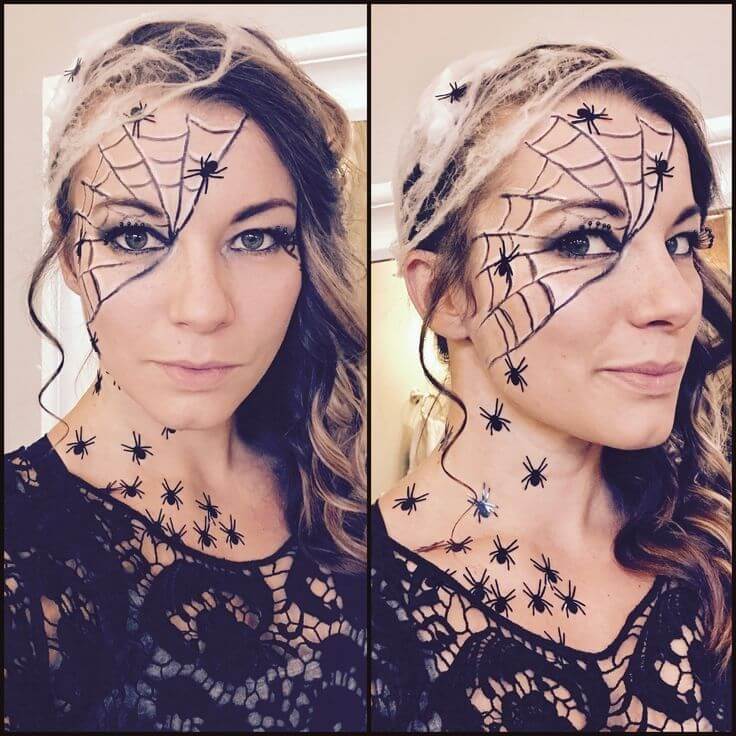 8 Best Halloween Spider Makeup Ideas and Looks EntertainmentMesh