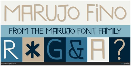marujo font