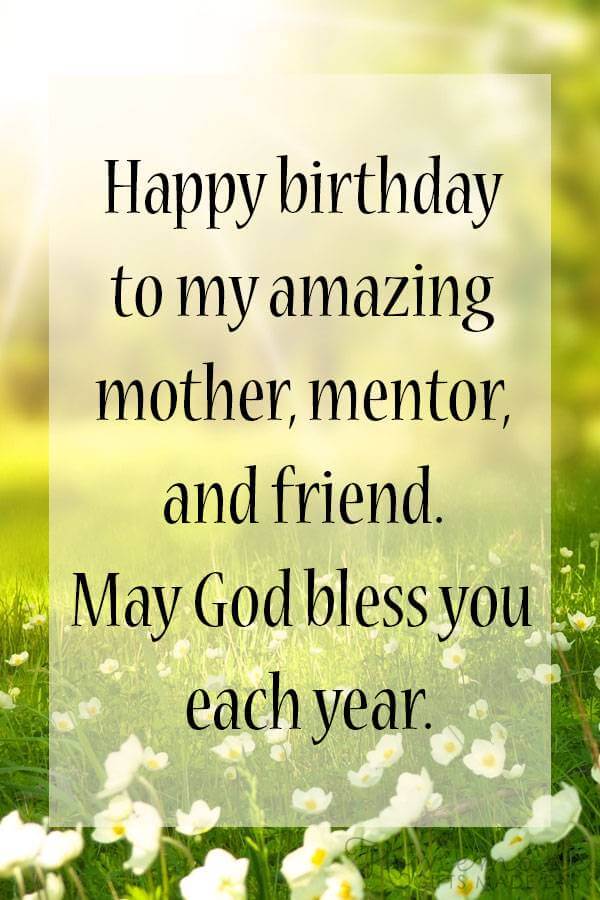 best wishes for mom on birthday