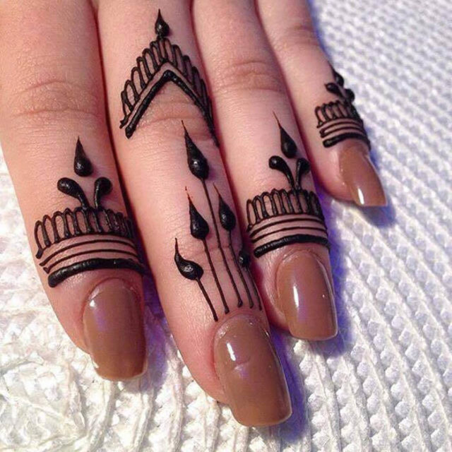 30+ Ring Style Mehndi Designs for Hands EntertainmentMesh