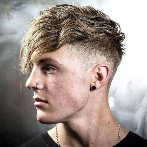 extra volume messy haircut for young men in 2020