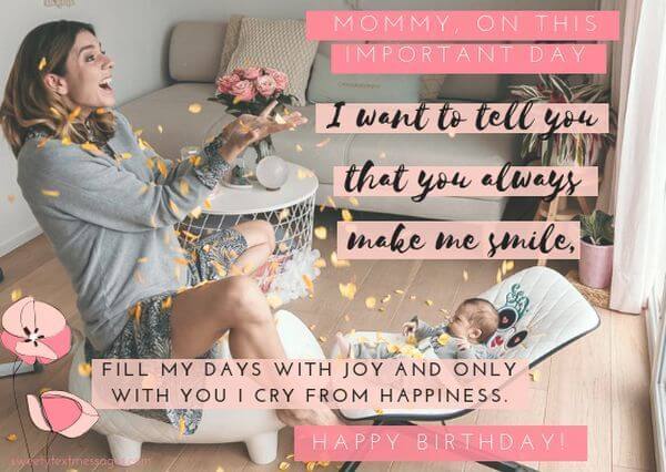 happy birthday quotes for new moms