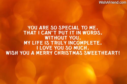 merry christmas sweetheart images with wishes