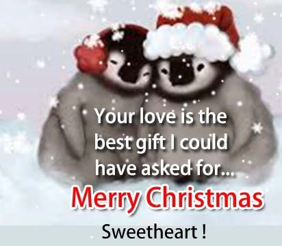 merry christmas sweetheart images