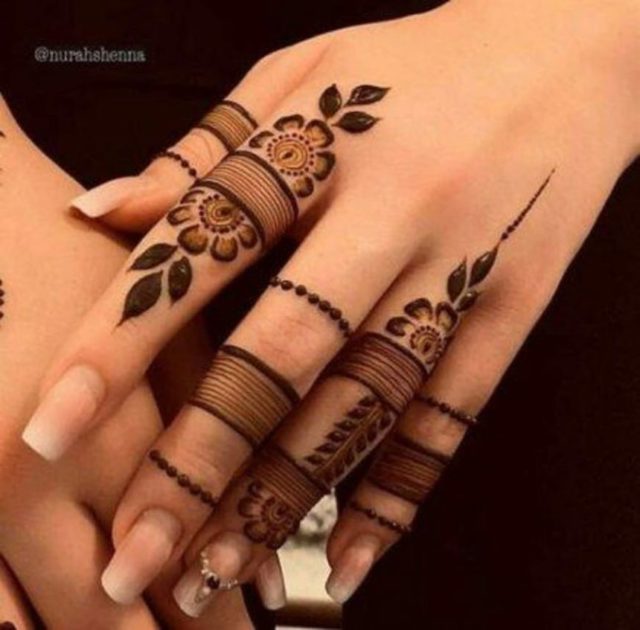 30+ Ring Style Mehndi Designs for Hands EntertainmentMesh