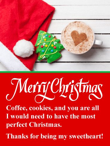 romantic love merry christmas images for sweetheart