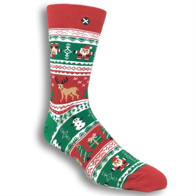 ugly christmas sweater socks