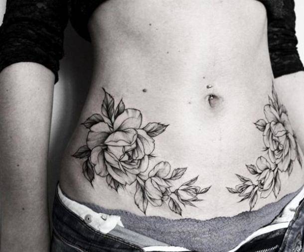 INKED Guide to Tattooing Over Stretch Marks Tattoo Ideas