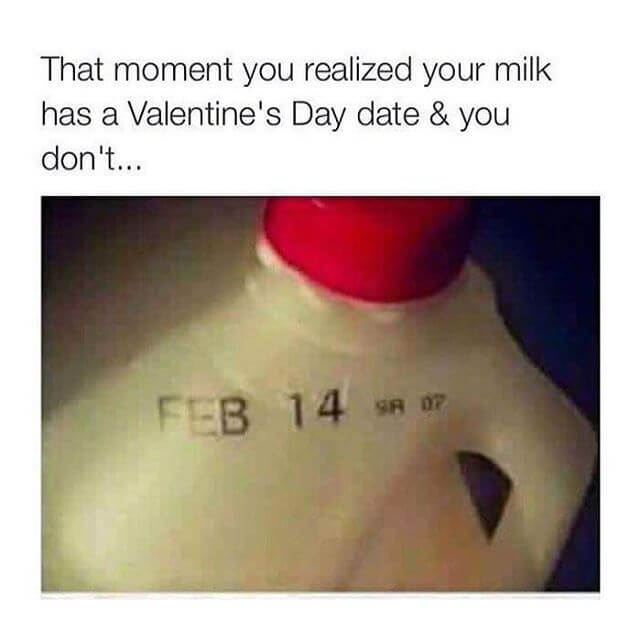 funny single valentines meme image
