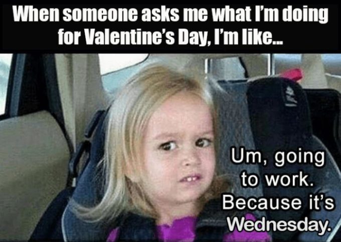 single on valentines day meme