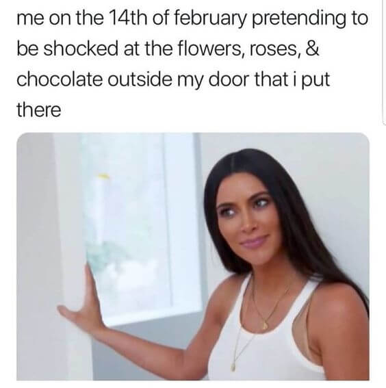 single on valentines day meme for girls